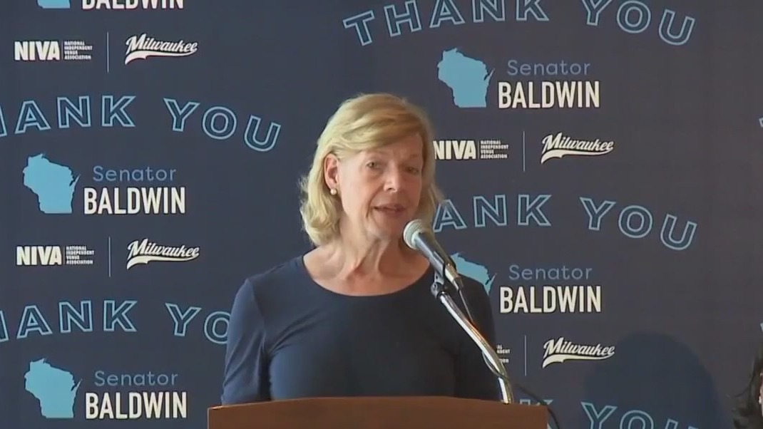 Wisconsin Senator Tammy Baldwin launches reelection campaign